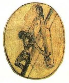 Rysunek św. Jana od Krzyża